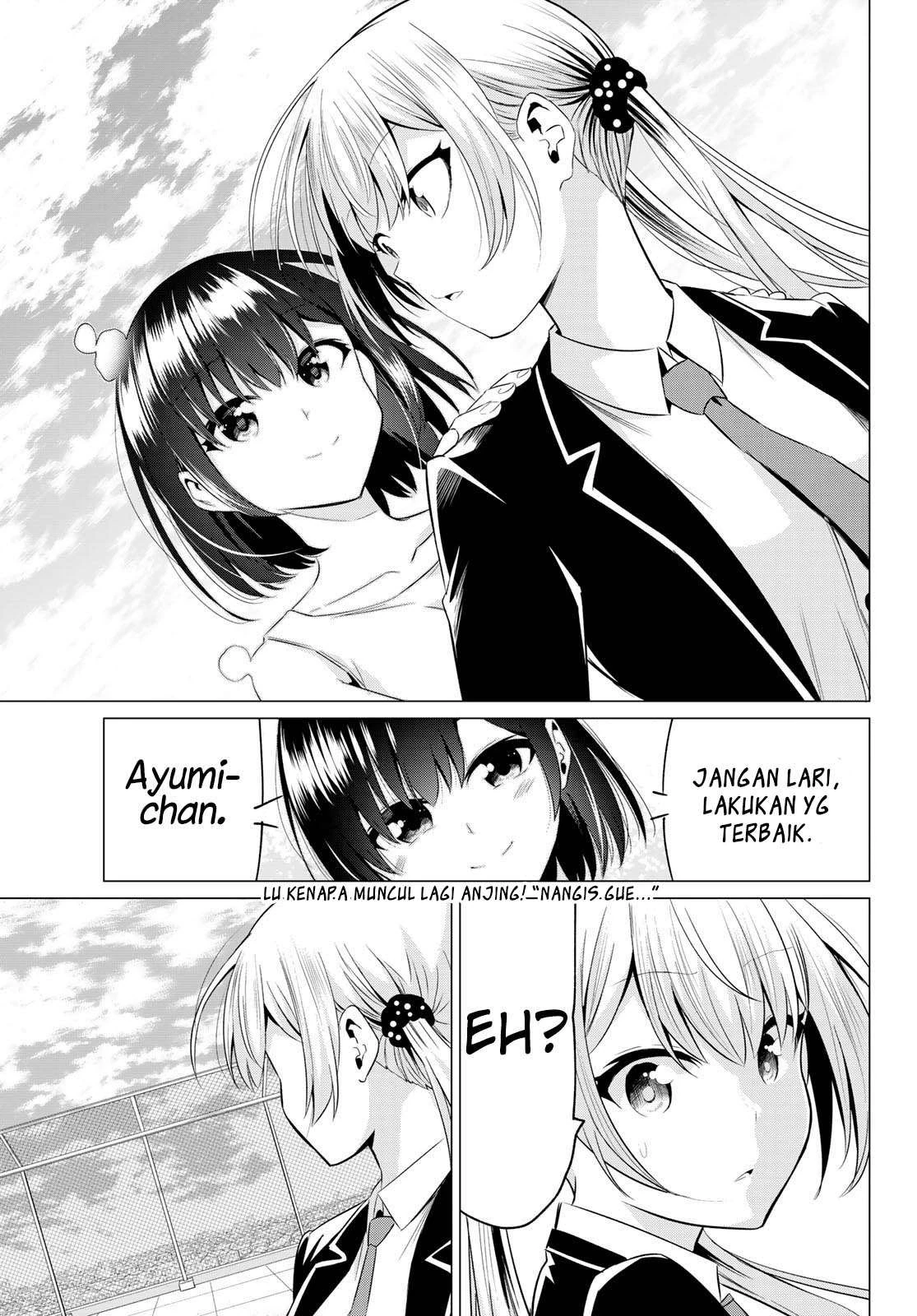 Halaman 15 — Sekai ka Kanojo ka Erabenai Chapter 40