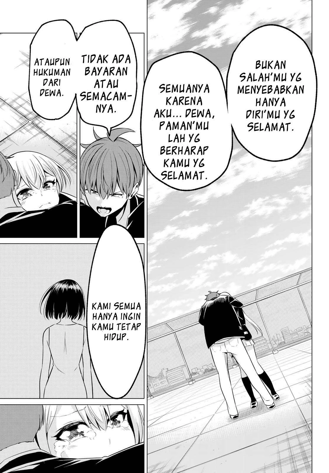 Halaman 17 — Sekai ka Kanojo ka Erabenai Chapter 40