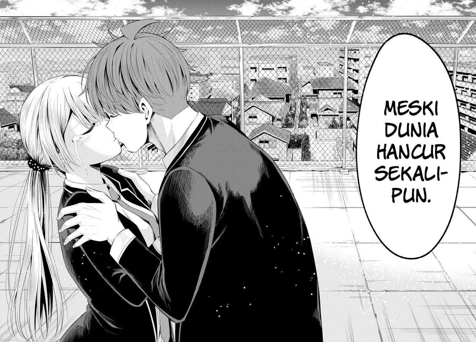 Halaman 25 — Sekai ka Kanojo ka Erabenai Chapter 40
