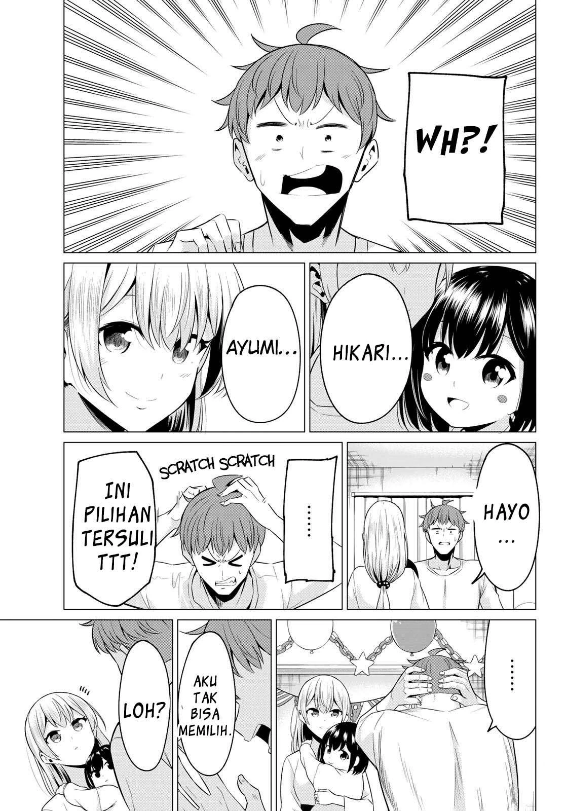 Halaman 41 — Sekai ka Kanojo ka Erabenai Chapter 40