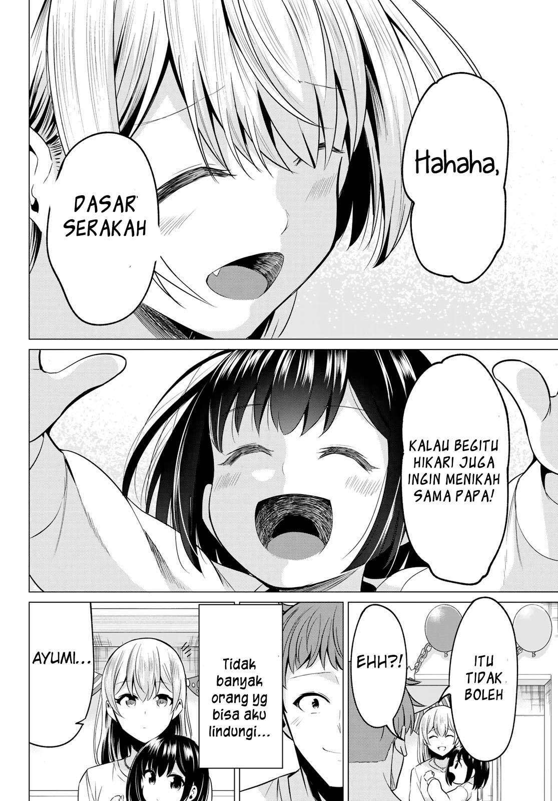 Halaman 43 — Sekai ka Kanojo ka Erabenai Chapter 40
