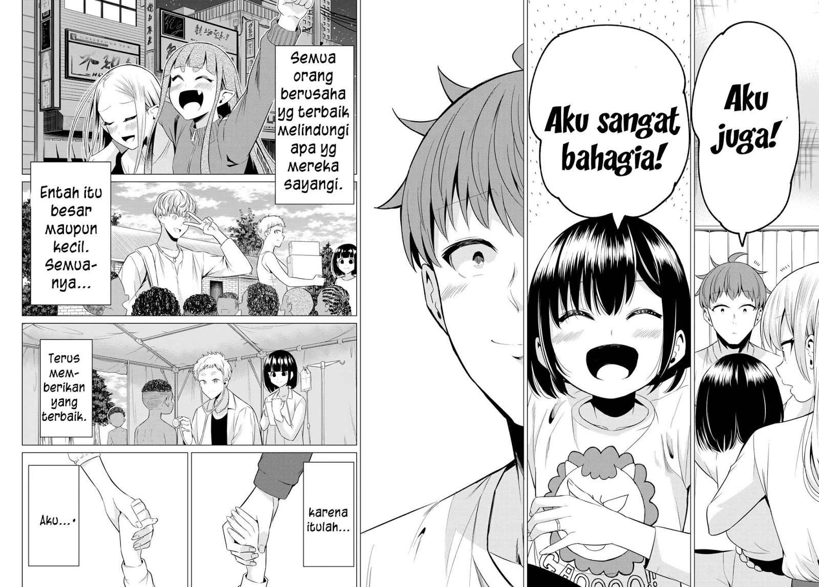 Halaman 45 — Sekai ka Kanojo ka Erabenai Chapter 40