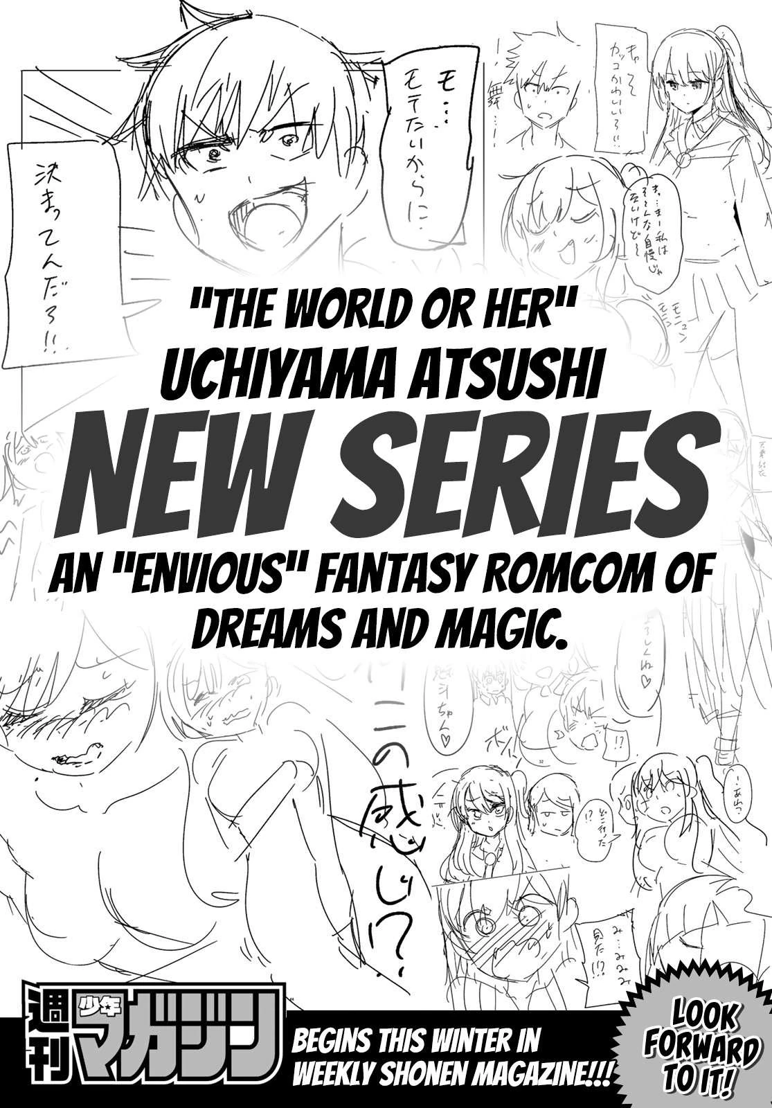 Halaman 47 — Sekai ka Kanojo ka Erabenai Chapter 40