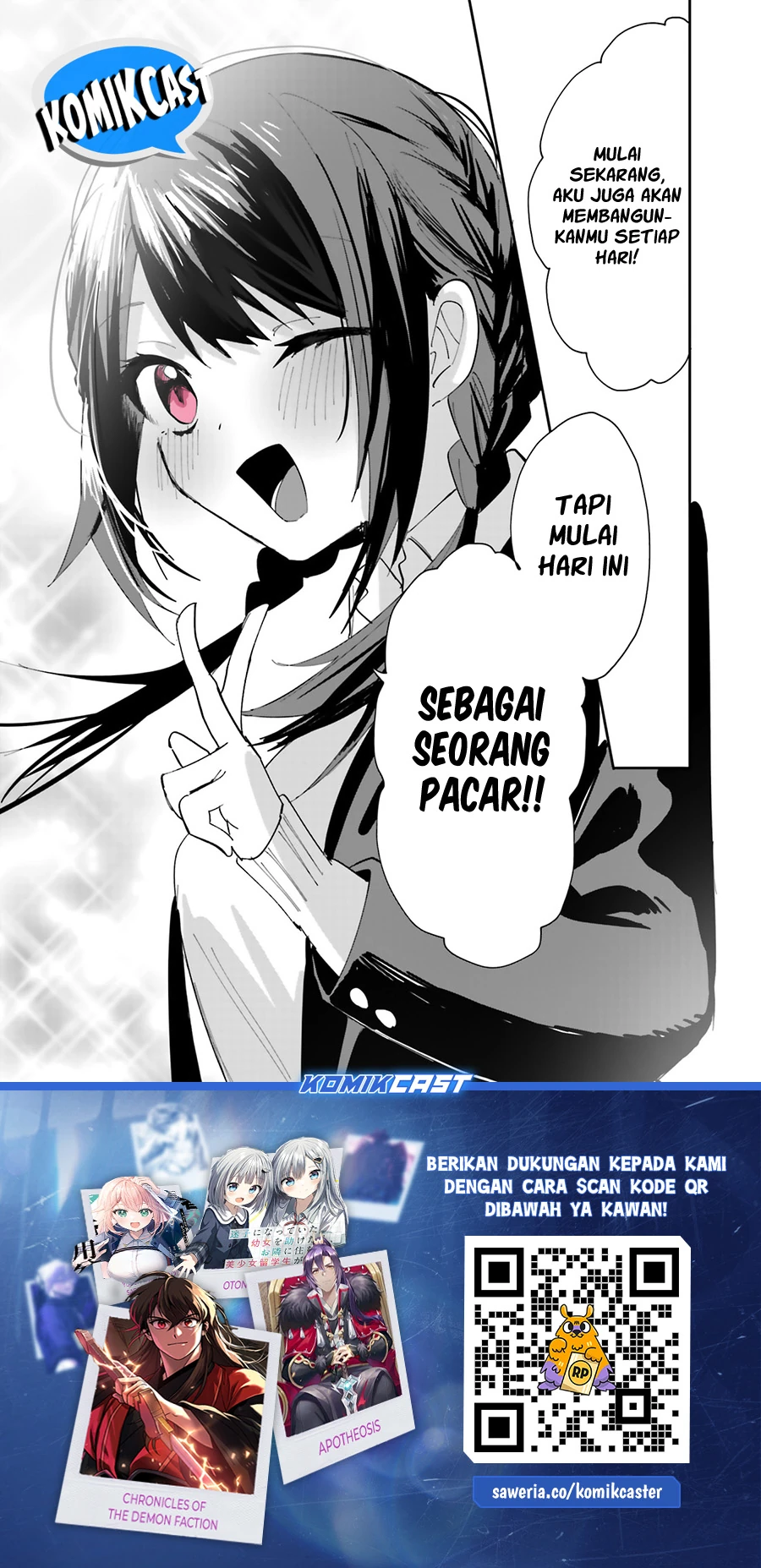 Halaman 10 — Kokoro Irozuku Koi ga Shitai Chapter 33