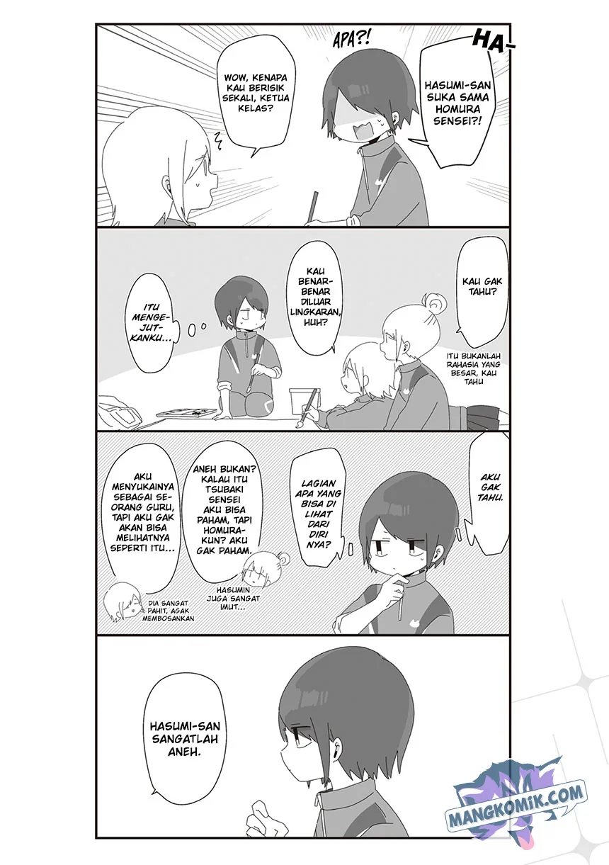Halaman 3 — Homura-sensei wa Tabun Motenai Chapter 36