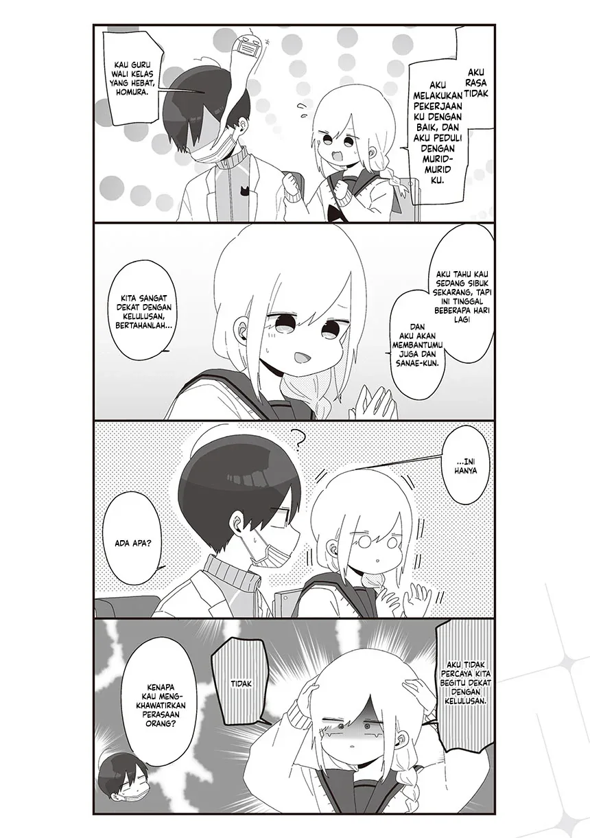 Halaman 4 — Homura-sensei wa Tabun Motenai Chapter 67