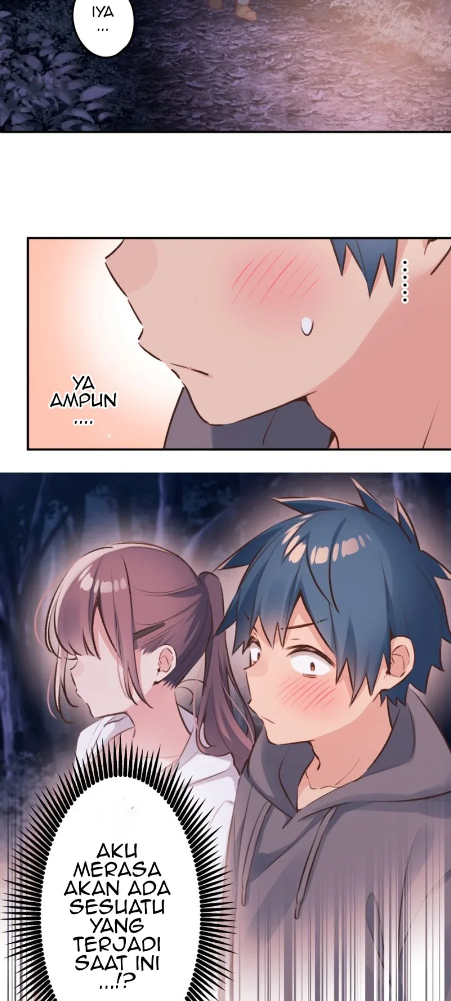 Halaman 4 — Waka-chan Is Flirty Again Chapter 87