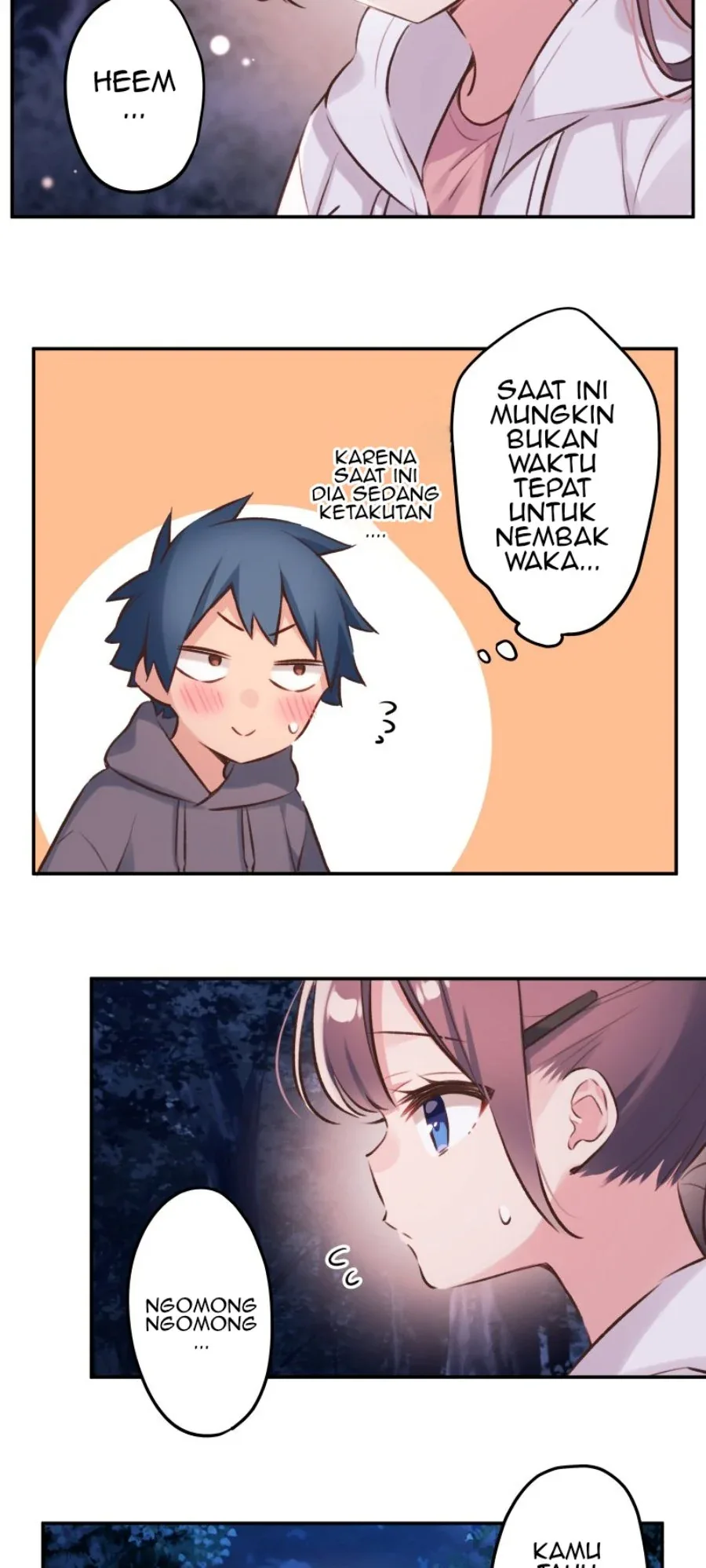 Halaman 12 — Waka-chan Is Flirty Again Chapter 87