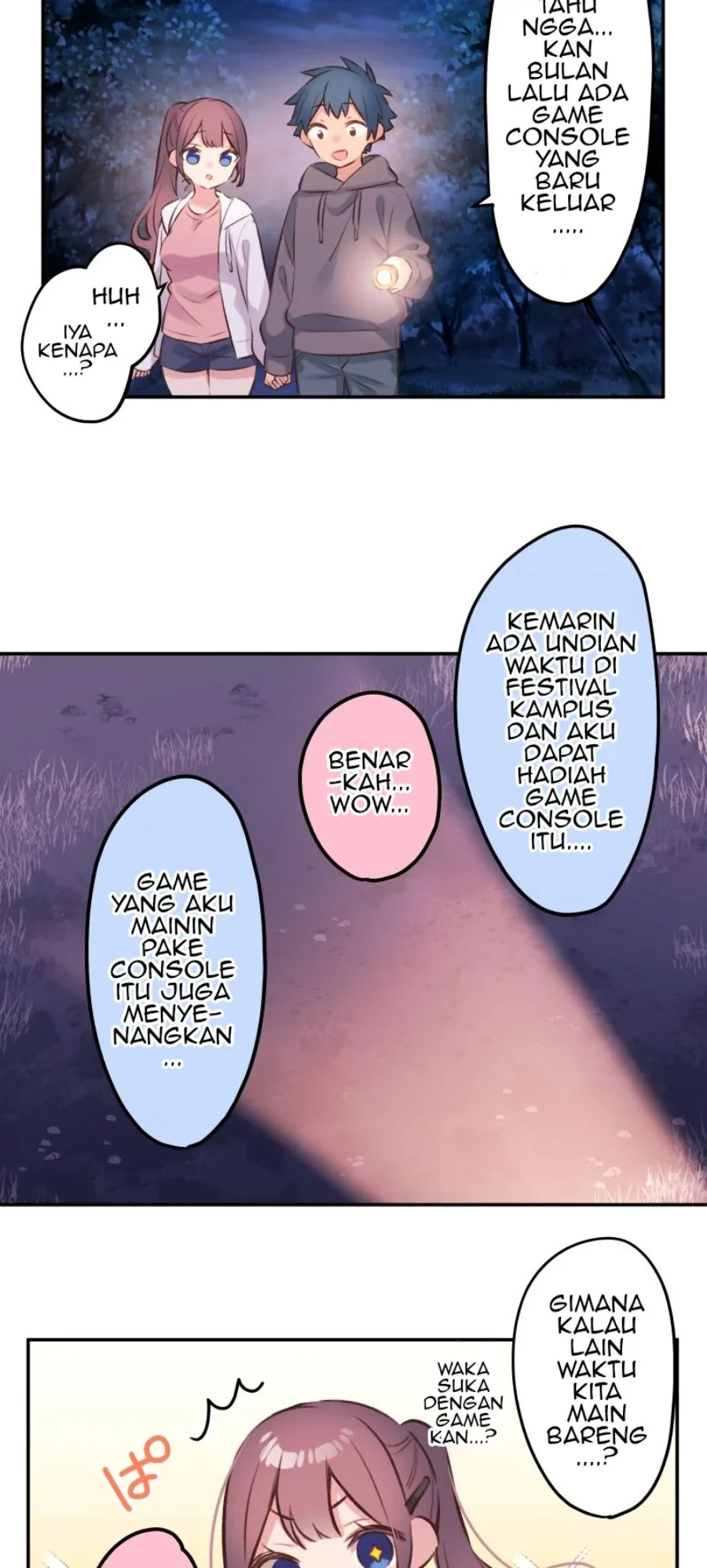 Halaman 13 — Waka-chan Is Flirty Again Chapter 87