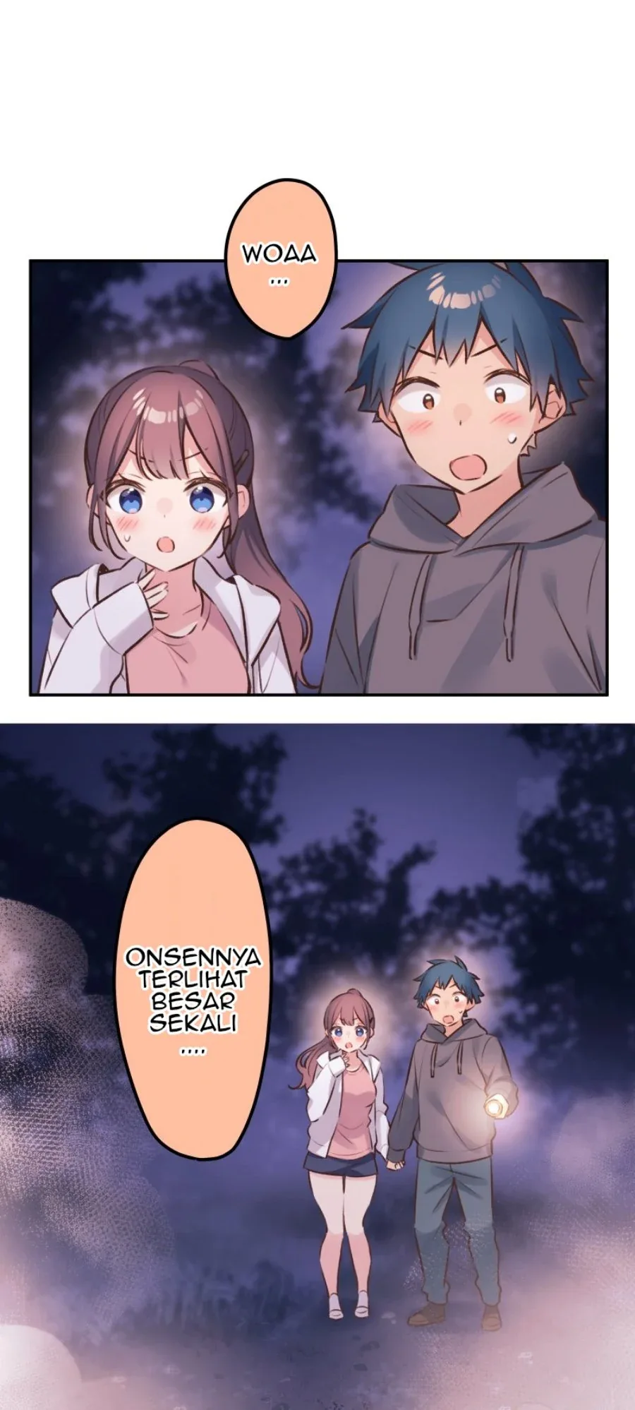 Halaman 19 — Waka-chan Is Flirty Again Chapter 87