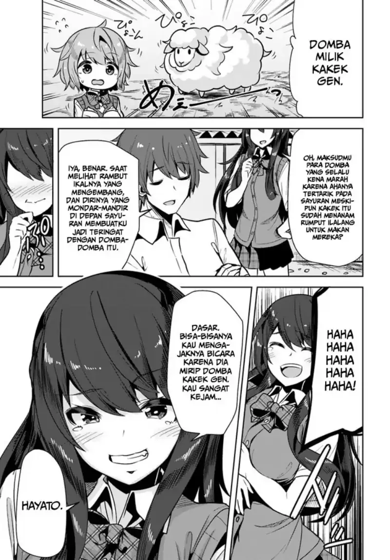 Halaman 19 — Tenkou-saki no Seiso Karen na Bishoujo ga, Mukashi Danshi to Omotte Issho ni Asonda Osananajimi Datta Ken Chapter 1
