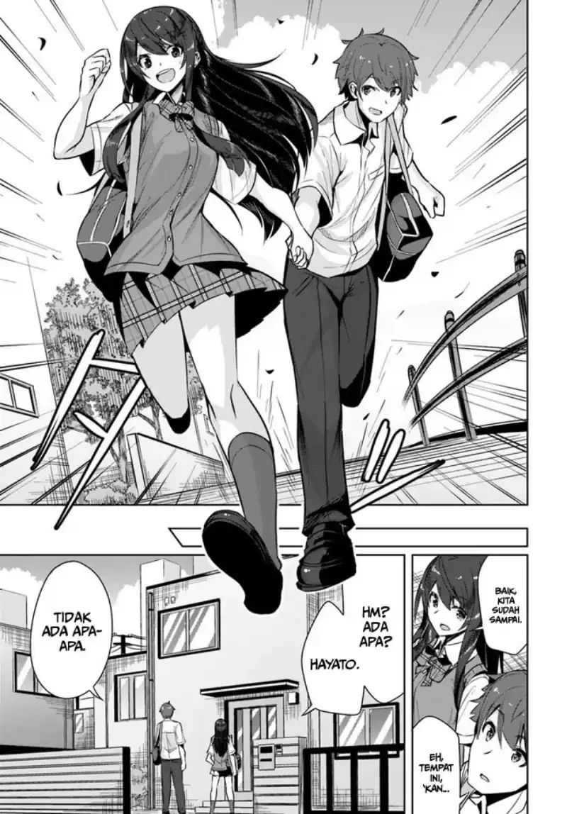 Halaman 27 — Tenkou-saki no Seiso Karen na Bishoujo ga, Mukashi Danshi to Omotte Issho ni Asonda Osananajimi Datta Ken Chapter 1