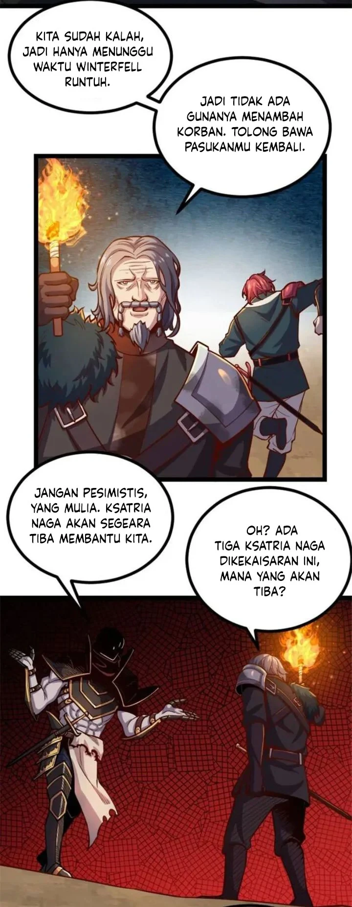 Halaman 9 — Record of The Mightiest Lord Chapter 58