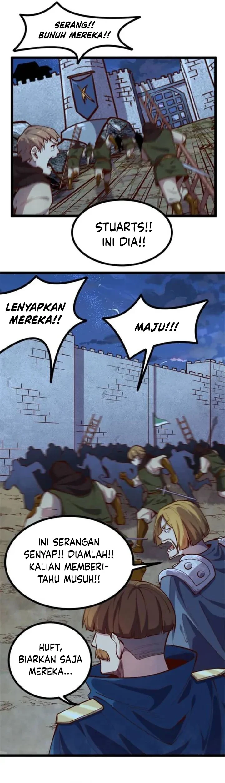 Halaman 16 — Record of The Mightiest Lord Chapter 58