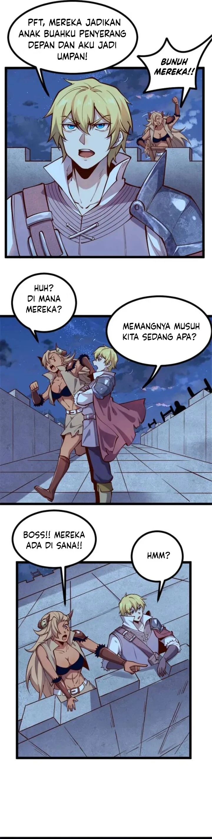 Halaman 17 — Record of The Mightiest Lord Chapter 58