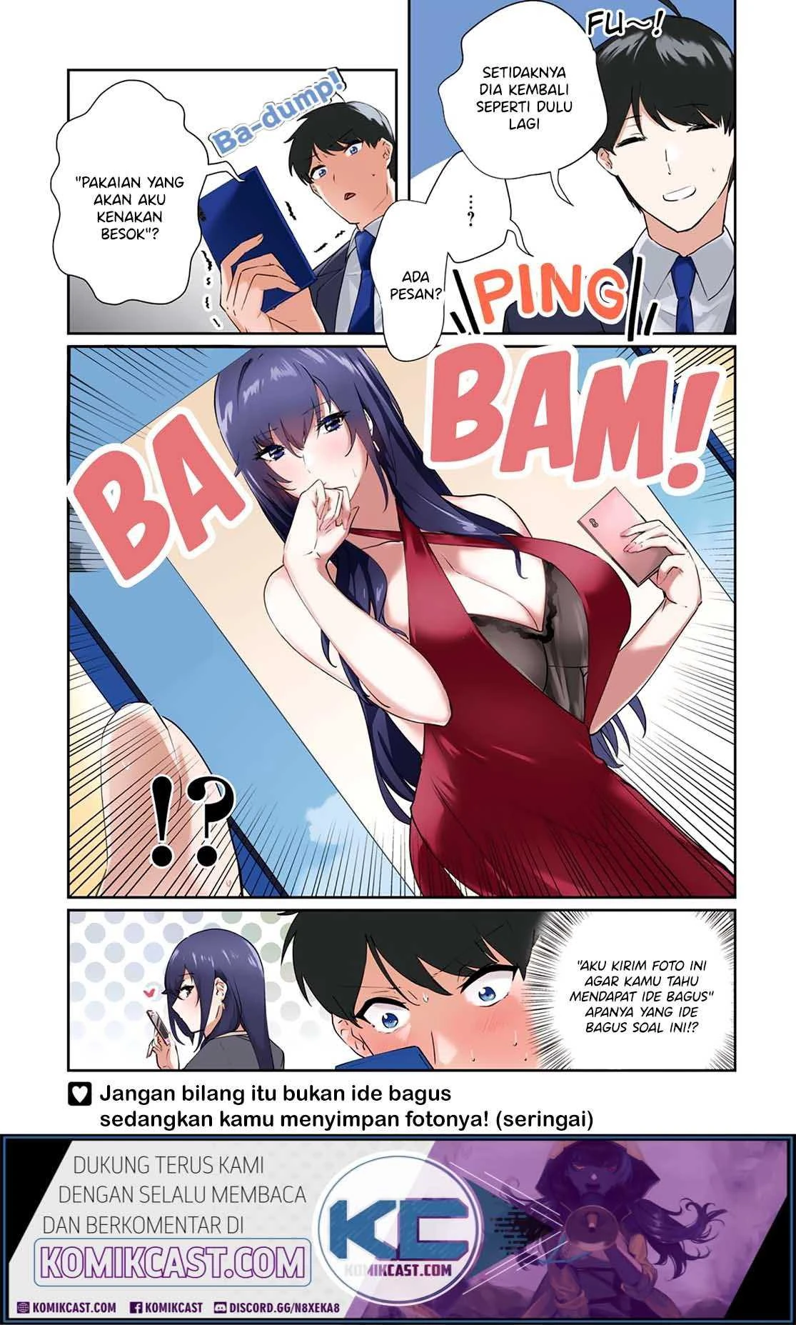 Halaman 9 — Shishidou-san ni Shikararetai. Chapter 10