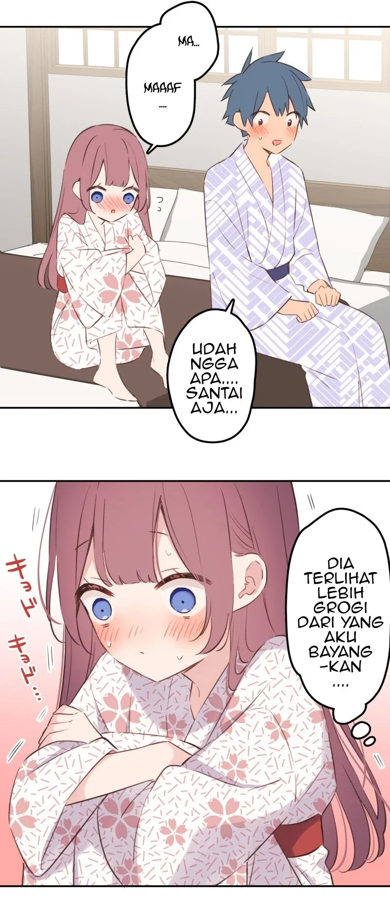 Halaman 7 — Waka-chan Is Flirty Again Chapter 180