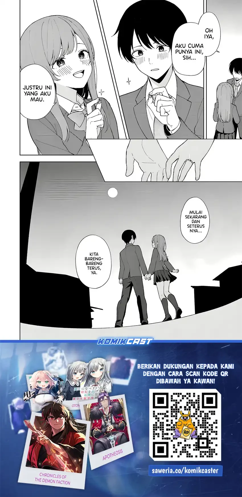 Halaman 35 — Chikan Saresou ni Natteiru S-kyuu Bishoujo wo Tasuketara Tonari no Seki no Osananajimi datta Chapter 90
