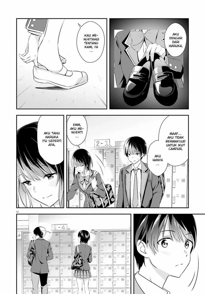 Halaman 4 — Sankaku no Kyori wa Kagirinai Zero Chapter 3