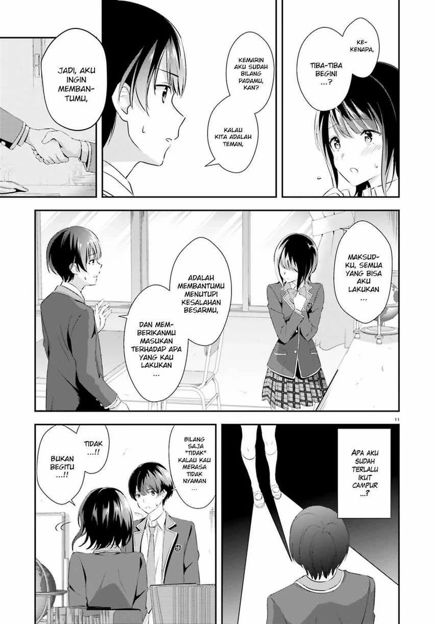 Halaman 13 — Sankaku no Kyori wa Kagirinai Zero Chapter 3