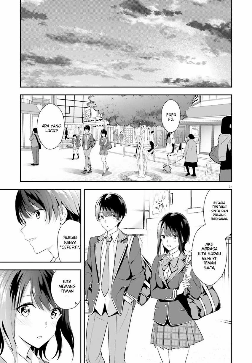 Halaman 23 — Sankaku no Kyori wa Kagirinai Zero Chapter 3