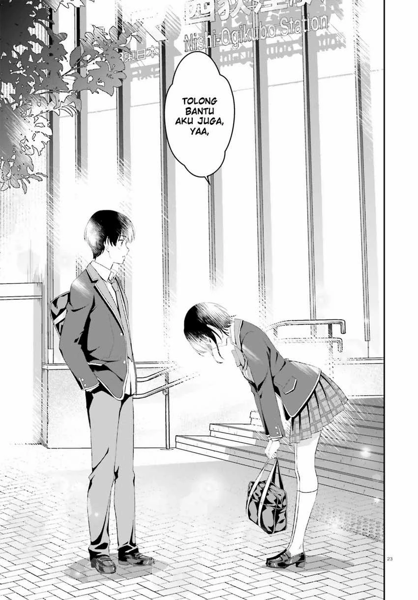 Halaman 25 — Sankaku no Kyori wa Kagirinai Zero Chapter 3