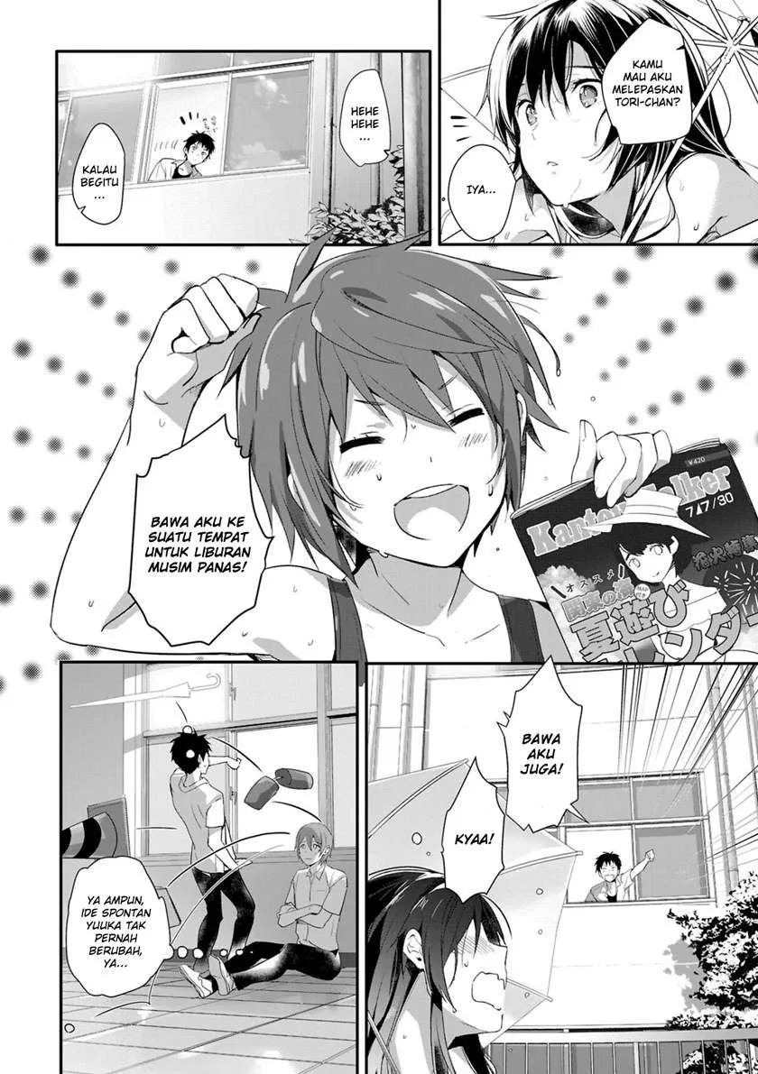 Halaman 8 — Shoujo-tachi wa Kouya wo Mezasu: Yukidoke no Oto Chapter 9