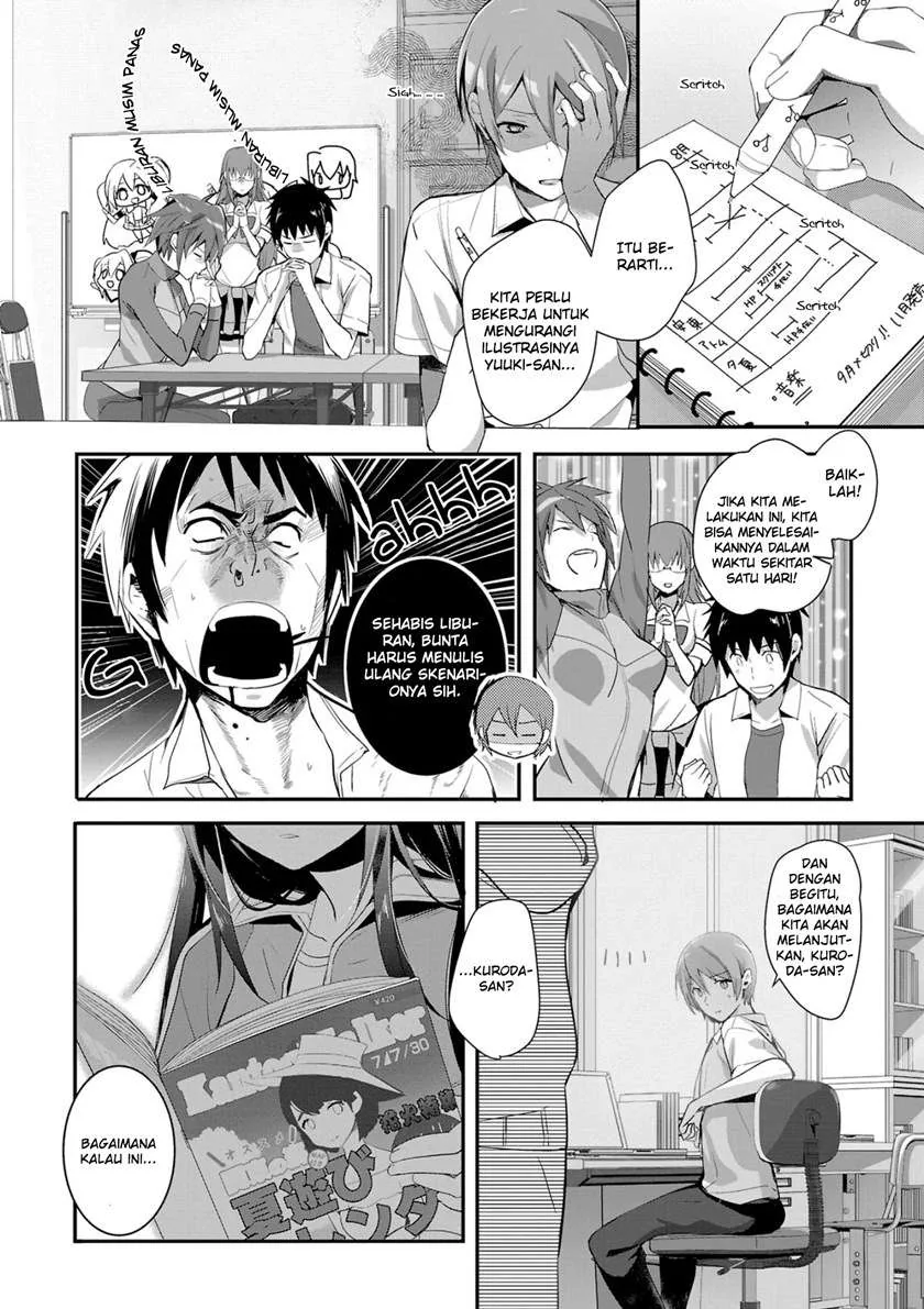 Halaman 9 — Shoujo-tachi wa Kouya wo Mezasu: Yukidoke no Oto Chapter 9