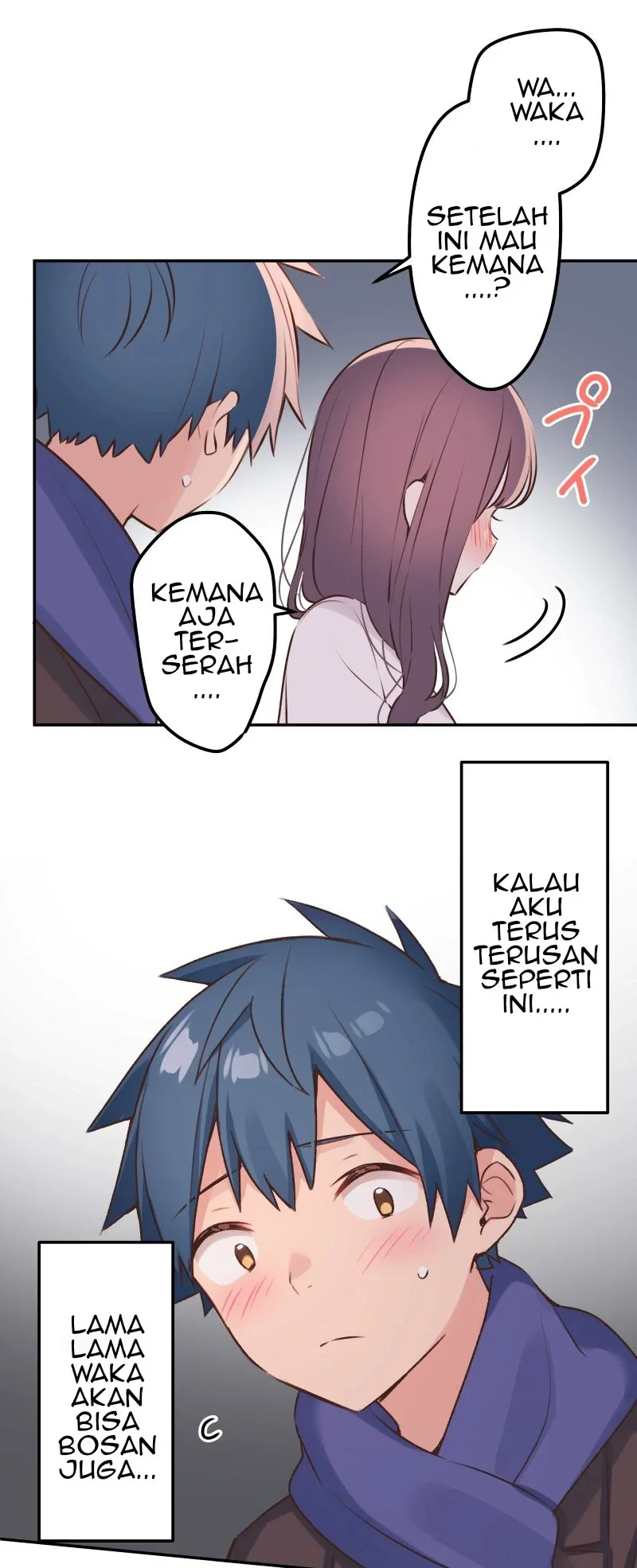 Halaman 3 — Waka-chan Is Flirty Again Chapter 114
