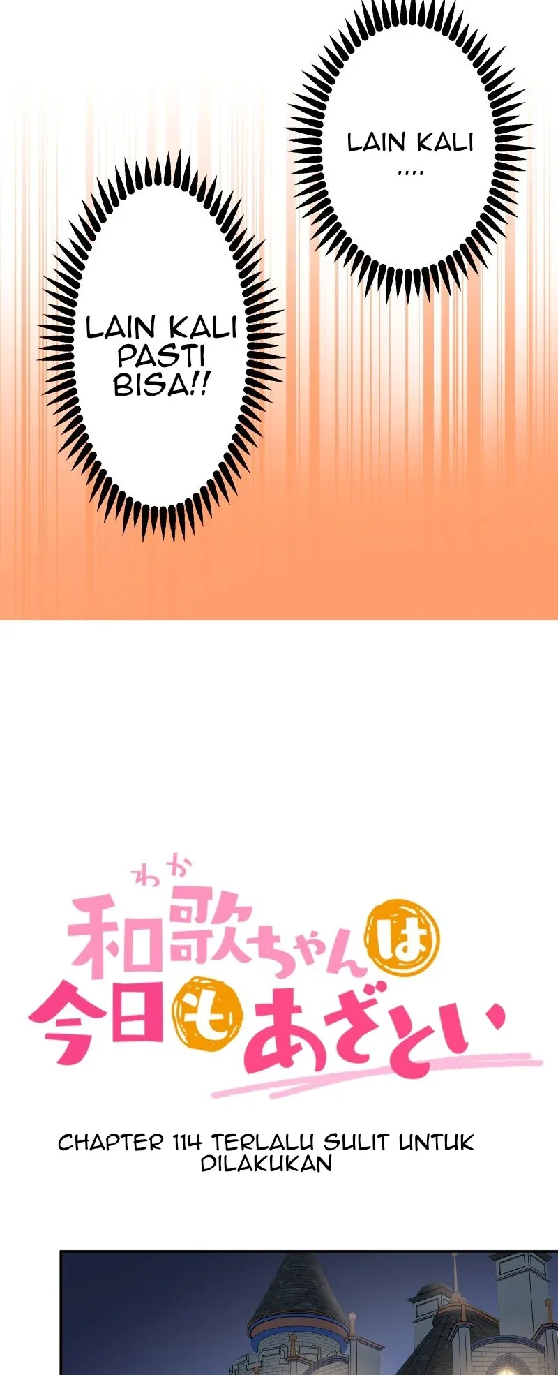 Halaman 5 — Waka-chan Is Flirty Again Chapter 114