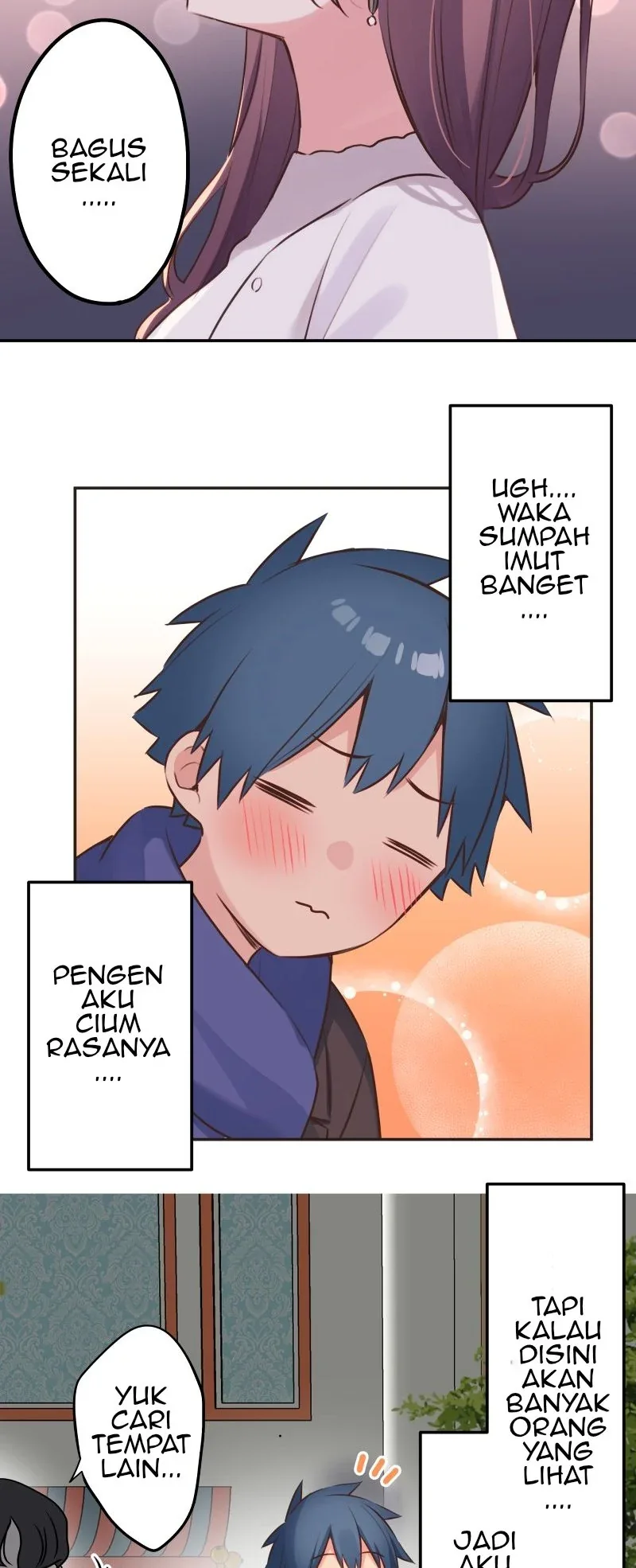 Halaman 18 — Waka-chan Is Flirty Again Chapter 114
