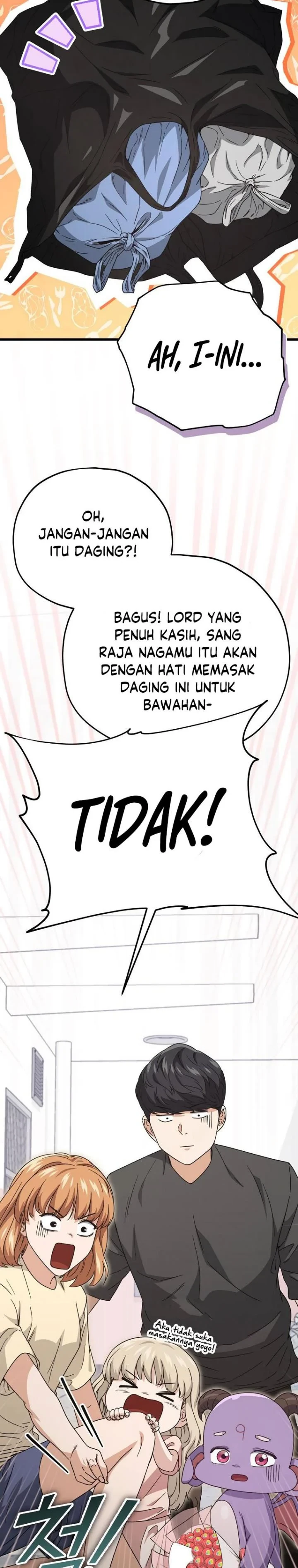 Halaman 35 — My Dad Is Too Strong Chapter 123