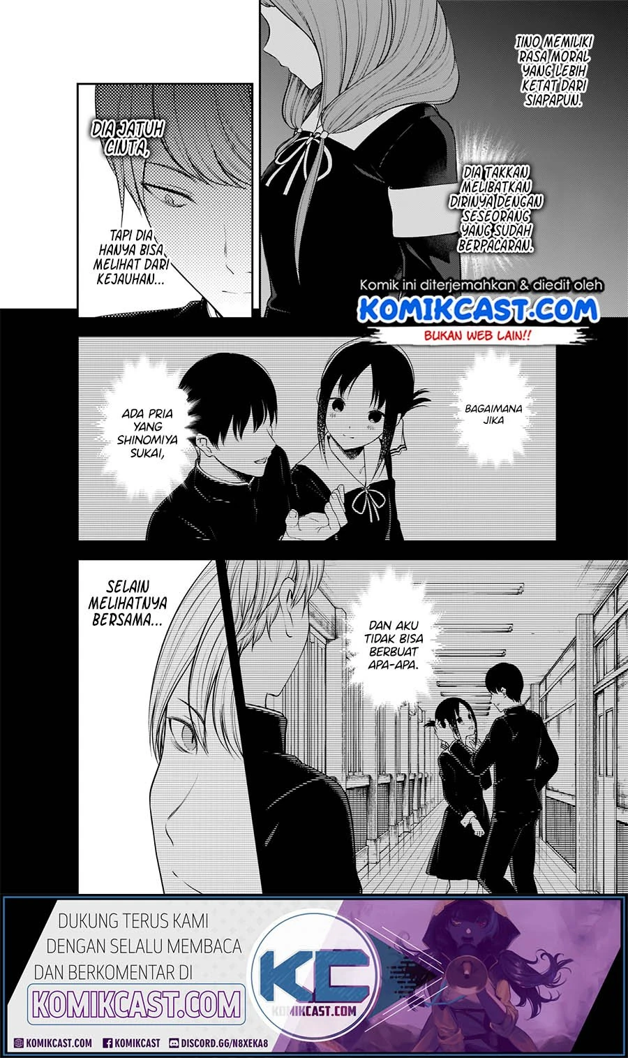 Halaman 3 — Kaguya-sama wa Kokurasetai: Tensai-tachi no Renai Zunousen Chapter 193