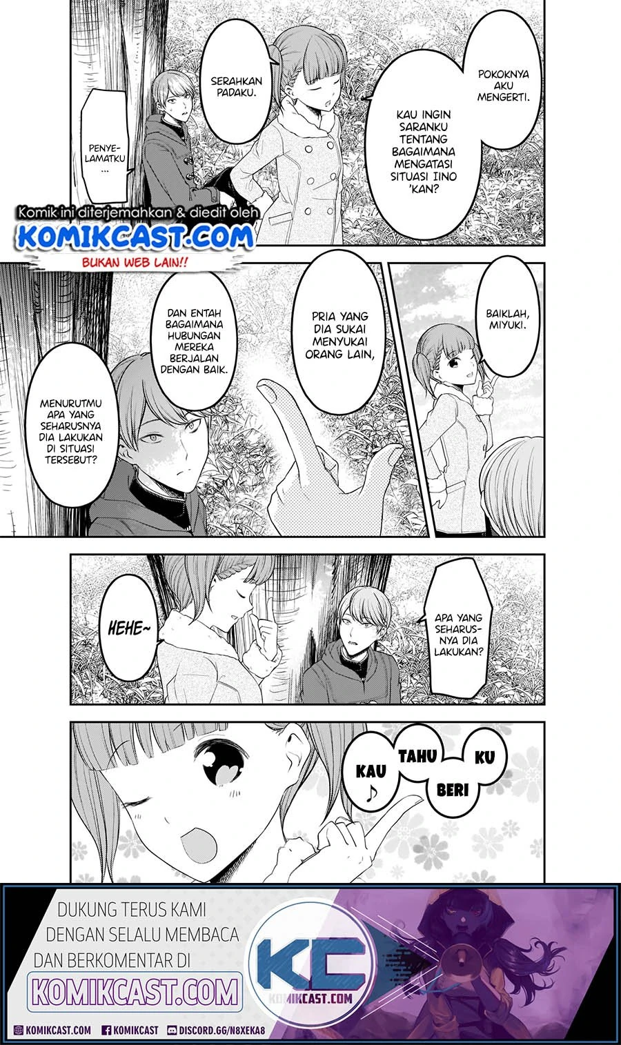 Halaman 4 — Kaguya-sama wa Kokurasetai: Tensai-tachi no Renai Zunousen Chapter 193