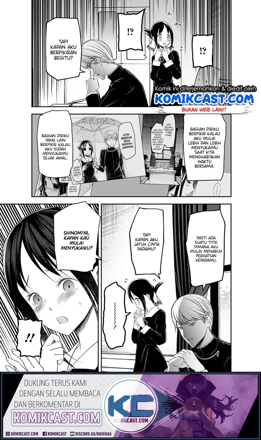 Halaman 10 — Kaguya-sama wa Kokurasetai: Tensai-tachi no Renai Zunousen Chapter 193