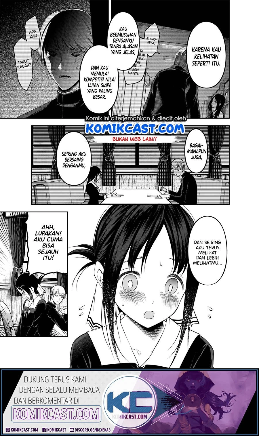 Halaman 12 — Kaguya-sama wa Kokurasetai: Tensai-tachi no Renai Zunousen Chapter 193