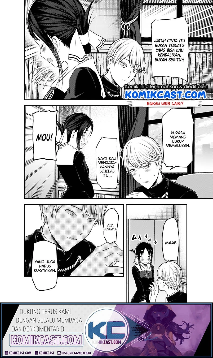 Halaman 13 — Kaguya-sama wa Kokurasetai: Tensai-tachi no Renai Zunousen Chapter 193