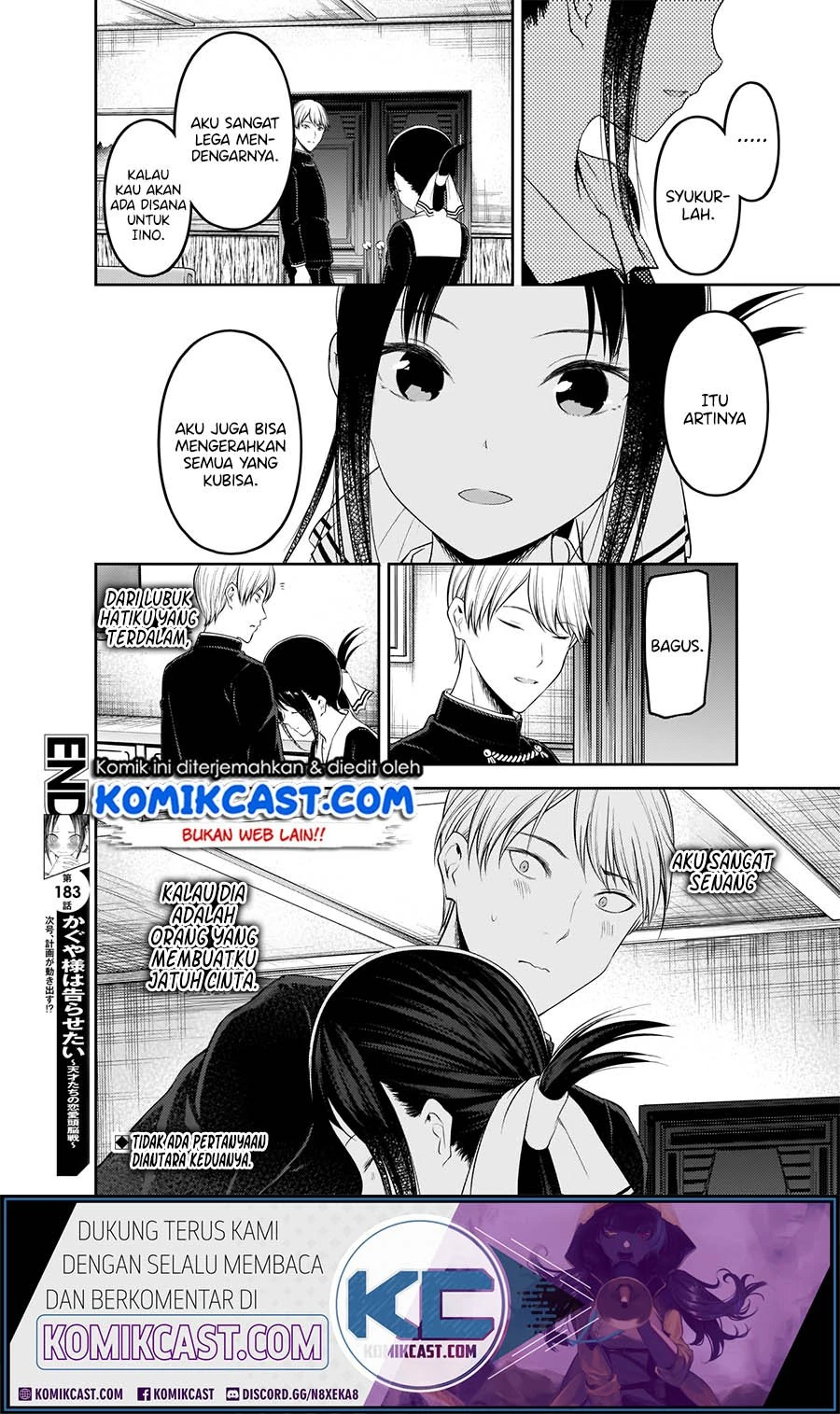 Halaman 17 — Kaguya-sama wa Kokurasetai: Tensai-tachi no Renai Zunousen Chapter 193