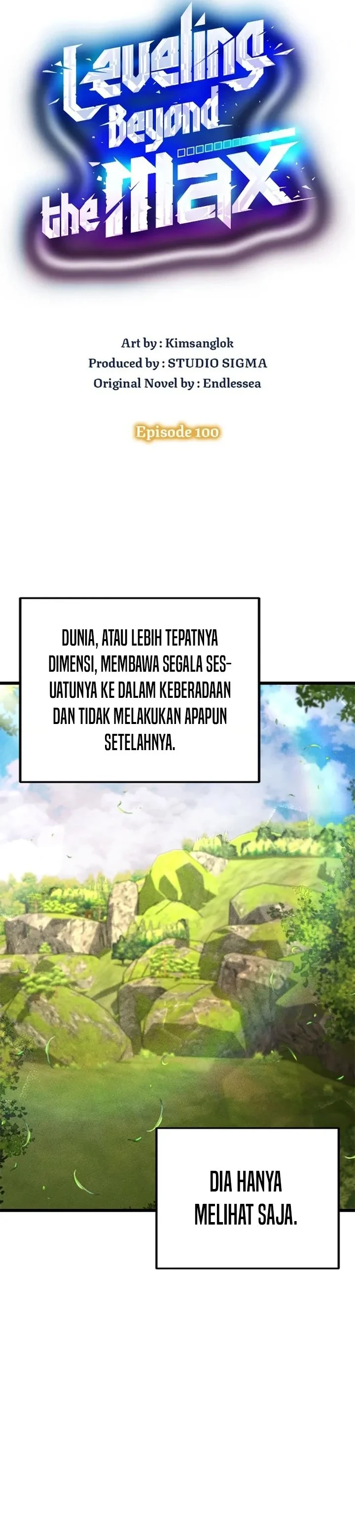 Halaman 13 — Leveling Beyond the Max Chapter 100