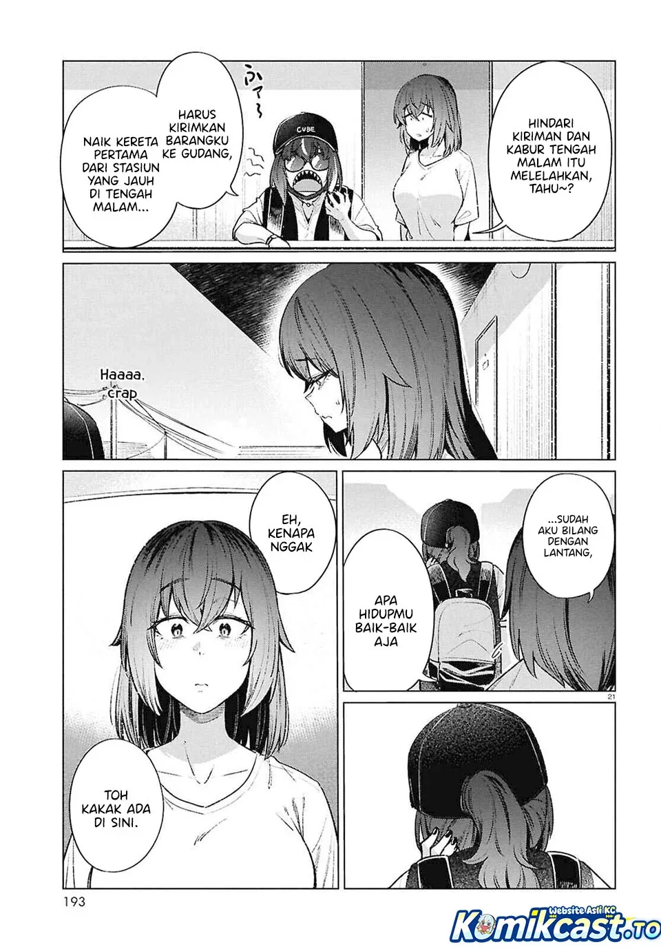Halaman 22 — Genkai Dokushin Joshi (26) Gohan Chapter 19