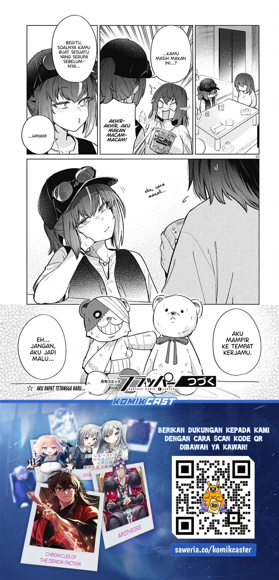Halaman 24 — Genkai Dokushin Joshi (26) Gohan Chapter 19