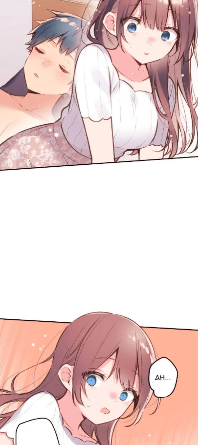 Halaman 3 — Waka-chan Is Flirty Again Chapter 44