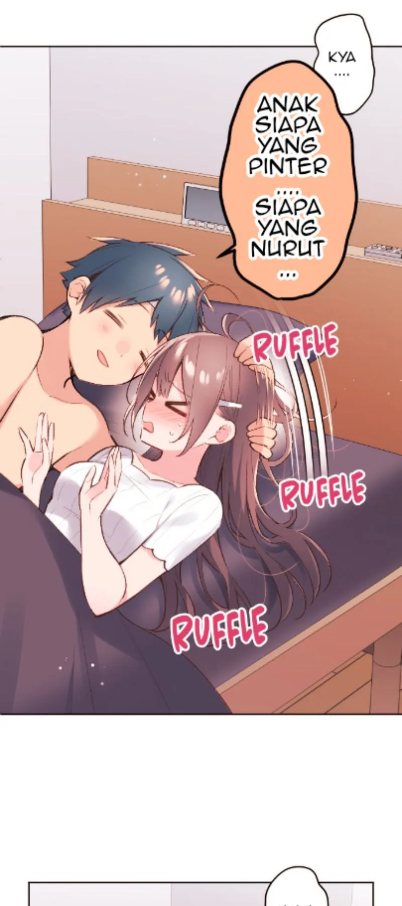 Halaman 9 — Waka-chan Is Flirty Again Chapter 44