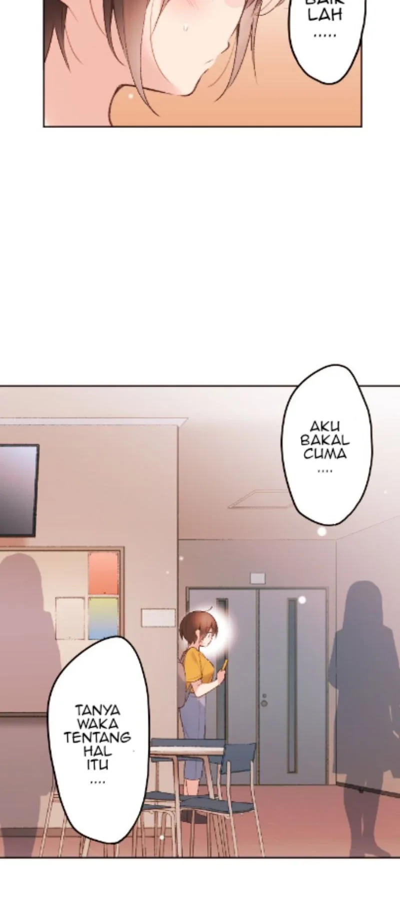Halaman 35 — Waka-chan Is Flirty Again Chapter 44