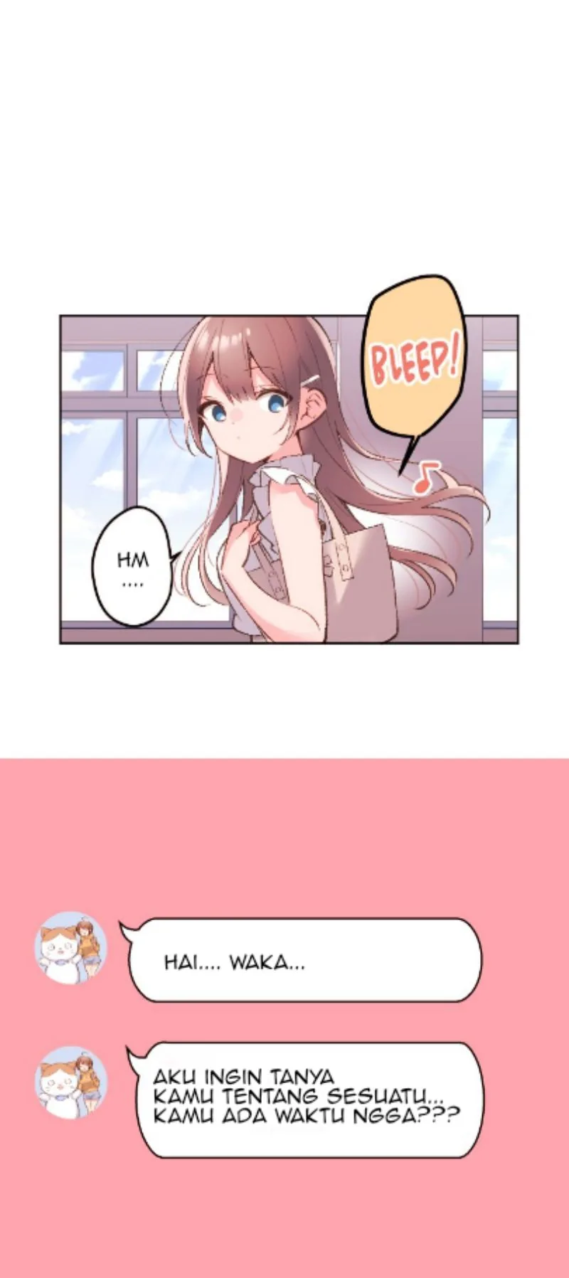 Halaman 36 — Waka-chan Is Flirty Again Chapter 44
