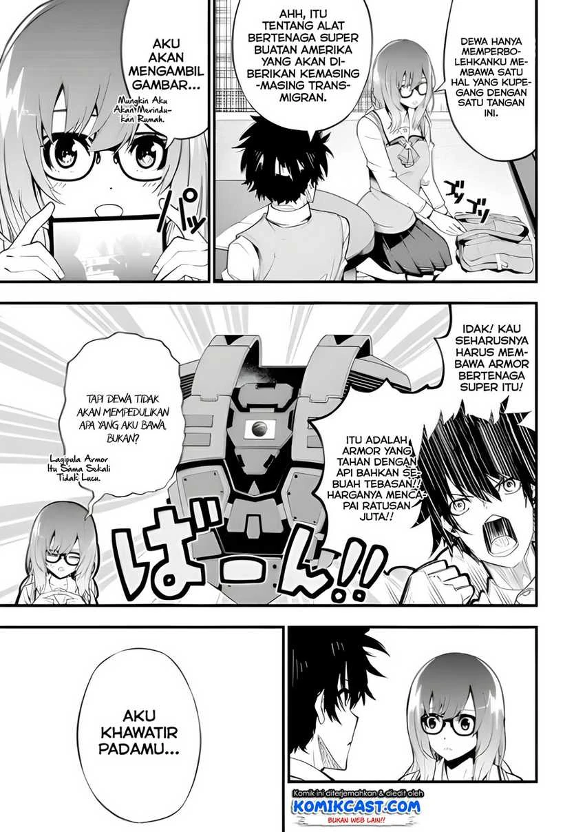 Halaman 21 — Ore ni wa Kono Kuragari ga Kokochi Yokatta: Zetsubou kara Hajimaru Isekai Seikatsu, Kami no Kimagure de Kyousei Haishinchuu Chapter 1.1