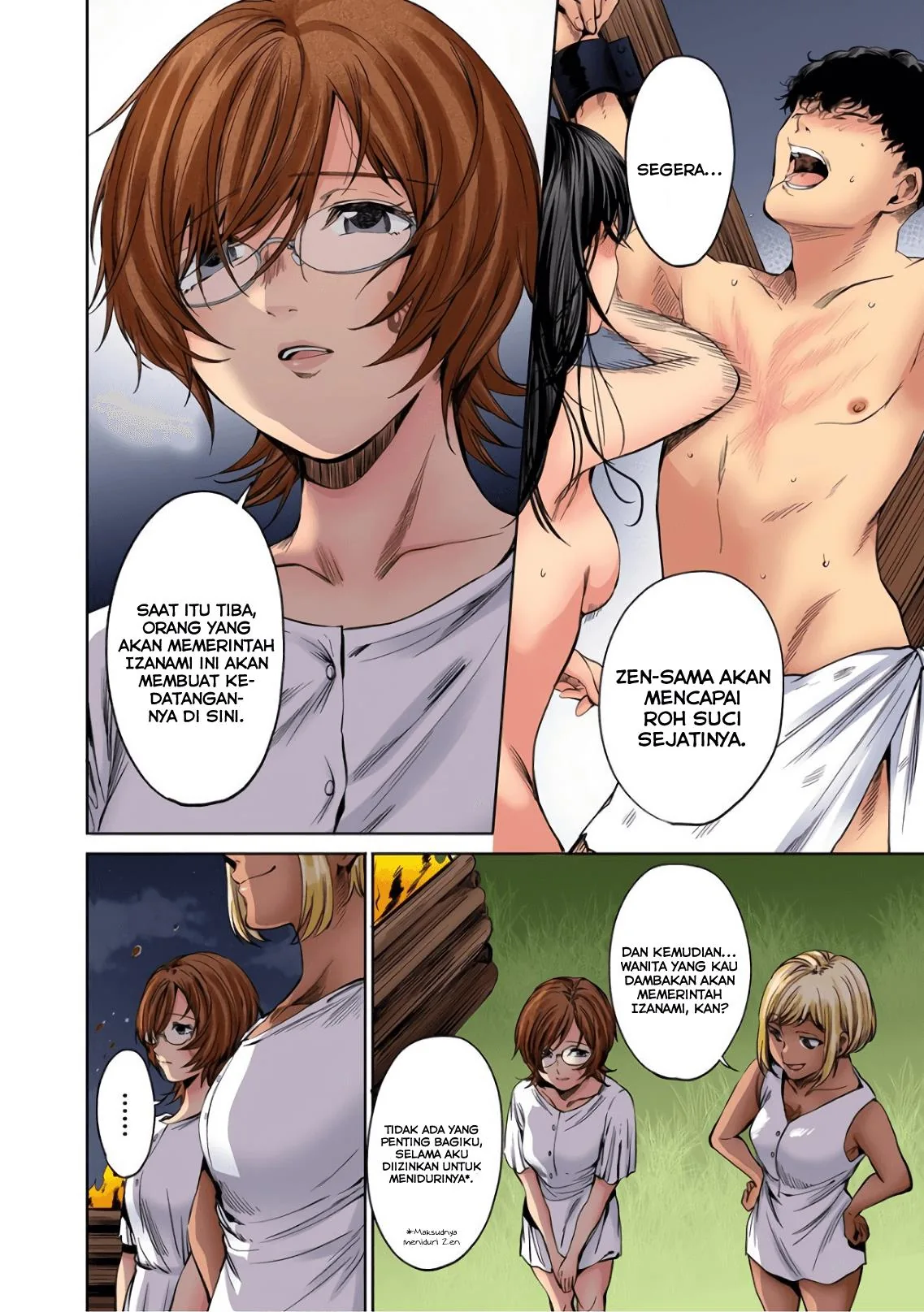 Halaman 14 — Shuumatsu no Harem Chapter 57