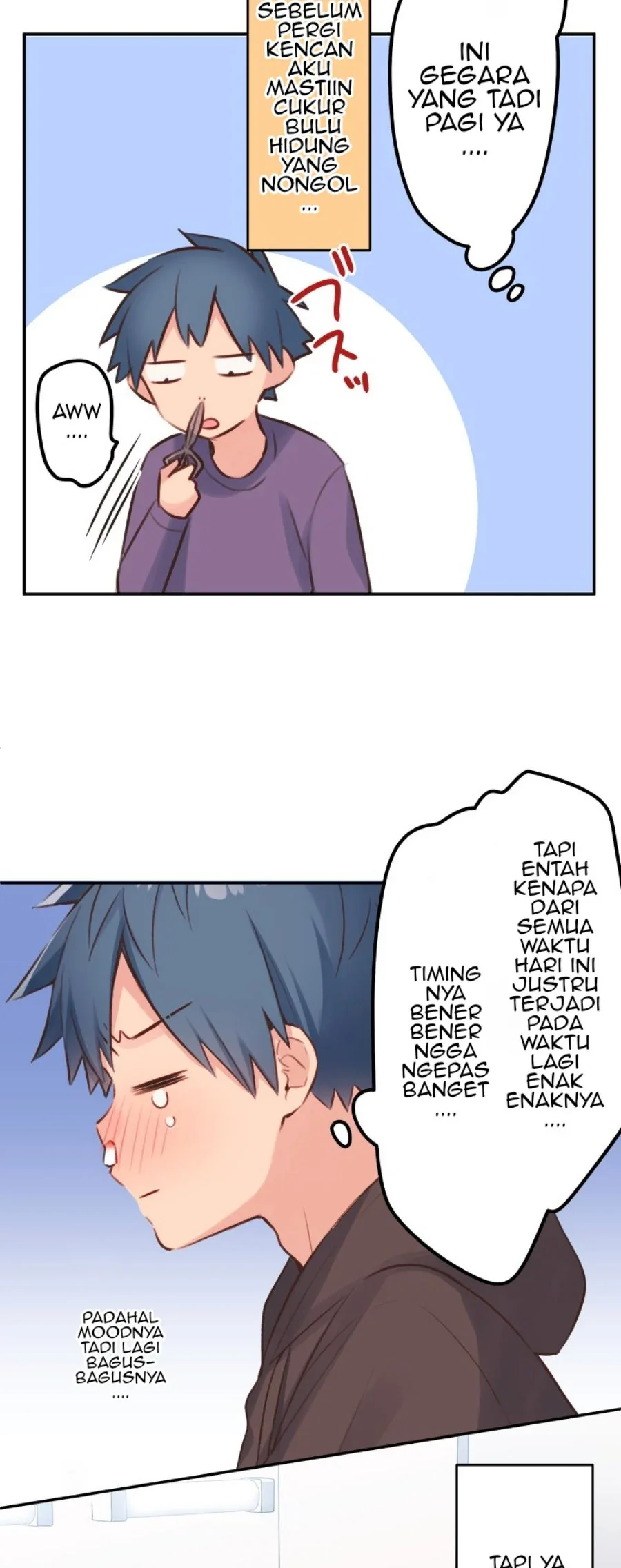 Halaman 34 — Waka-chan Is Flirty Again Chapter 106