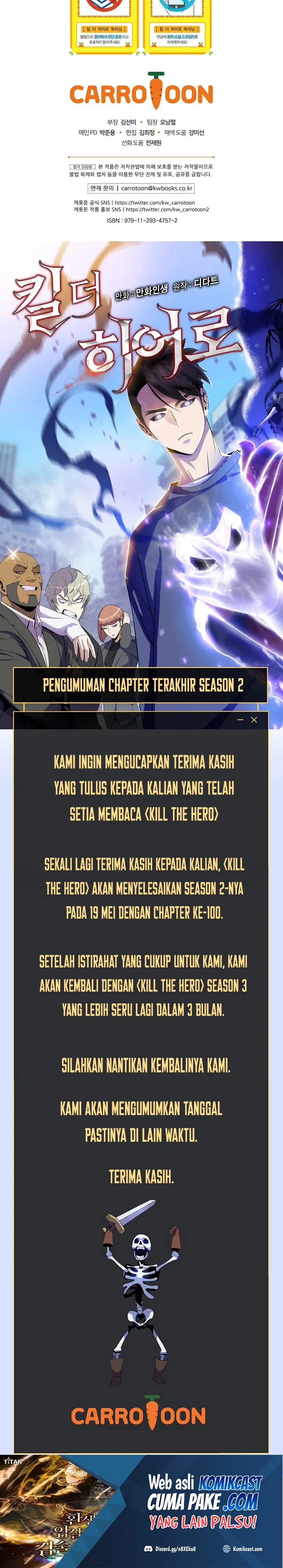 Halaman 32 — Kill the Hero Chapter 100