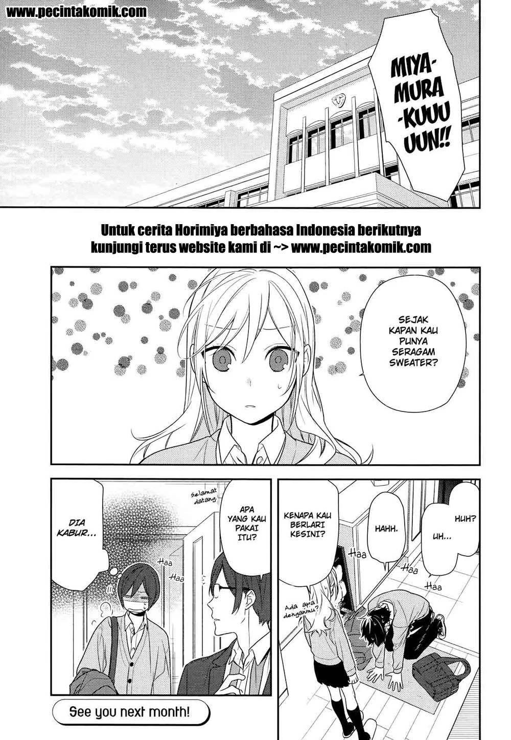 Halaman 10 — Horimiya Chapter 78